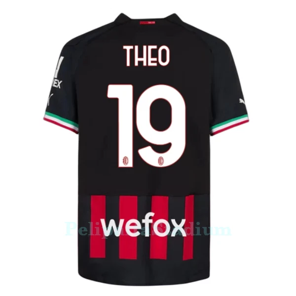 AC Milan Theo 19 Pelipaita Miesten Koti 2022-23