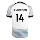 Liverpool Henderson 14 Pelipaita Miesten Vieras 2022-23