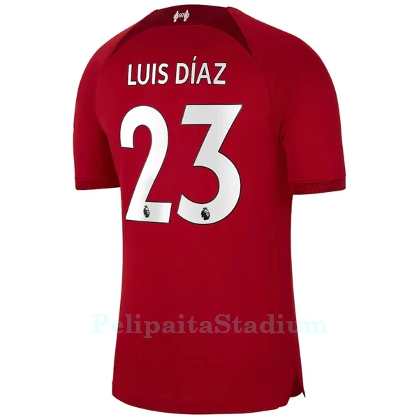 Liverpool Luis Diaz 23 Pelipaita Miesten Koti 2022-23