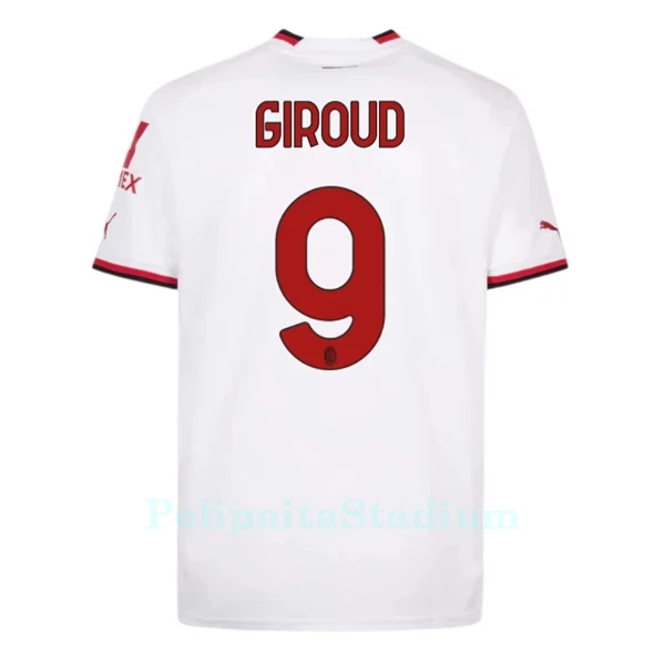 AC Milan Giroud 9 Pelipaita Miesten Vieras 2022-23