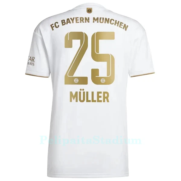 FC Bayern München Muller 25 Pelipaita Miesten Vieras 2022-23