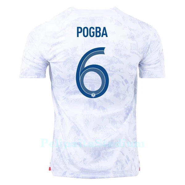 Ranska Pogba 6 Pelipaita Miesten Vieras MM-Kisat 2022