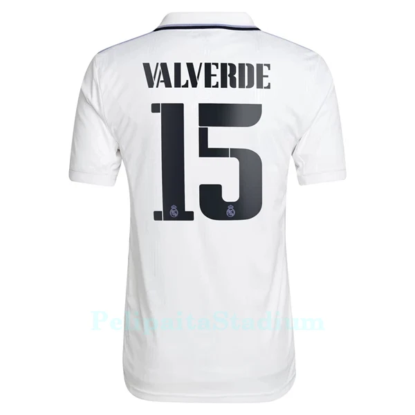 Real Madrid Valverde 15 Pelipaita Miesten Koti 2022-23