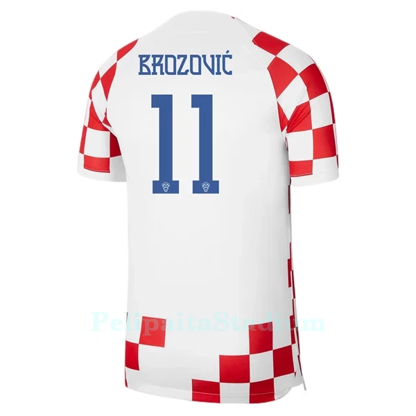 Kroatia Brozovic 11 Pelipaita Miesten Koti MM-Kisat 2022