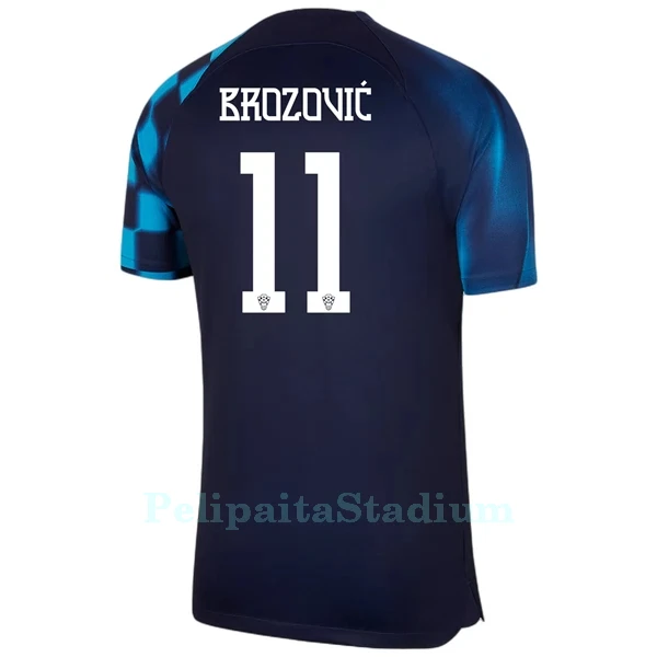 Kroatia Brozovic 11 Pelipaita Miesten Vieras MM-Kisat 2022