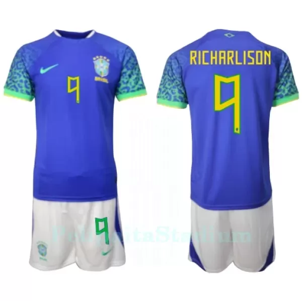 Brasilia Richarlison 9 Pelipaita Lasten Vieras MM-Kisat 2022