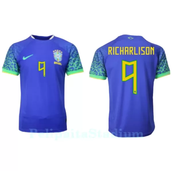 Brasilia Richarlison 9 Pelipaita Miesten Vieras MM-Kisat 2022