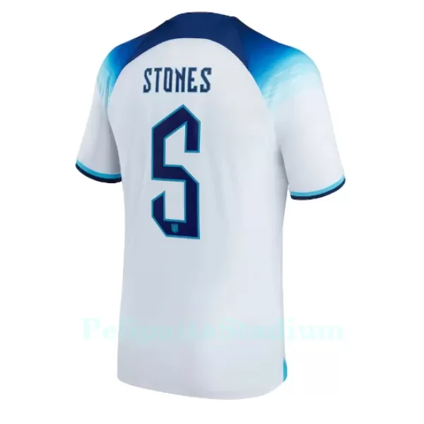 Englanti John Stones 5 Pelipaita Miesten Koti MM-Kisat 2022