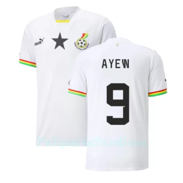 Ghana Ayew 9 Pelipaita Jordan Miesten Koti MM-Kisat 2022