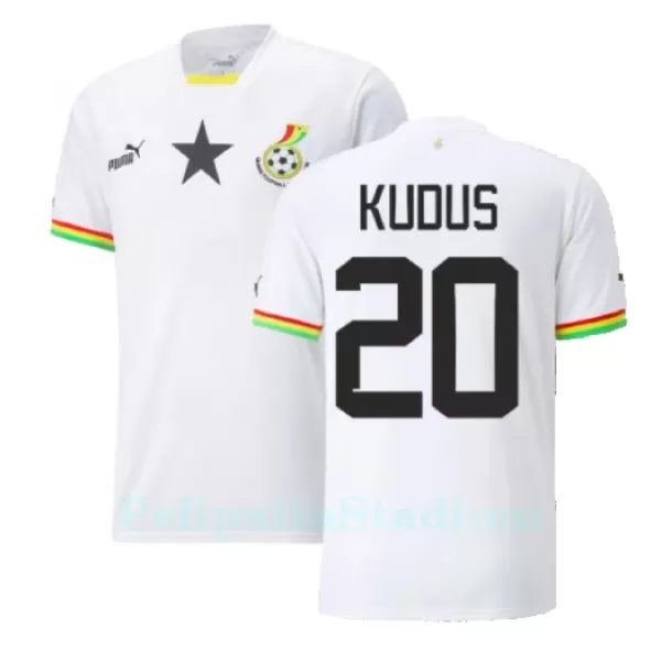 Ghana Mohammed Kudus 20 Pelipaita Miesten Koti MM-Kisat 2022