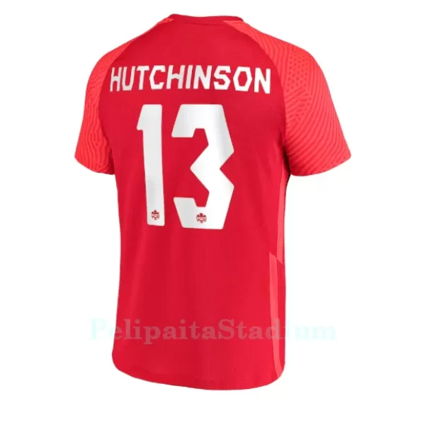 Kanada Atiba Hutchinson 13 Pelipaita Miesten Koti MM-Kisat 2022