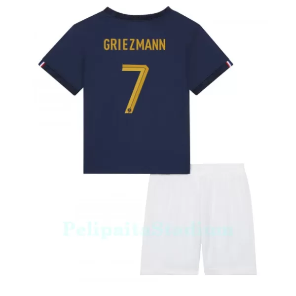 Ranska Antoine Griezmann 7 Pelipaita Lasten Koti MM-Kisat 2022