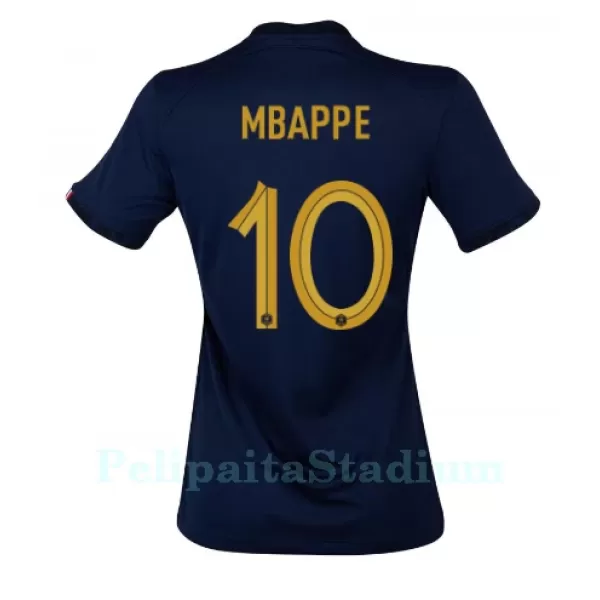 Ranska Kylian Mbappé 10 Pelipaita Naisten Koti MM-Kisat 2022