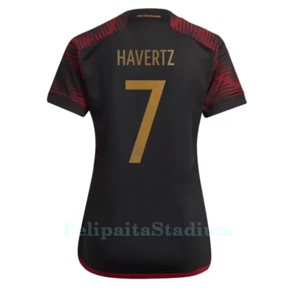 Saksa Kai Havertz 7 Pelipaita Naisten Vieras MM-Kisat 2022