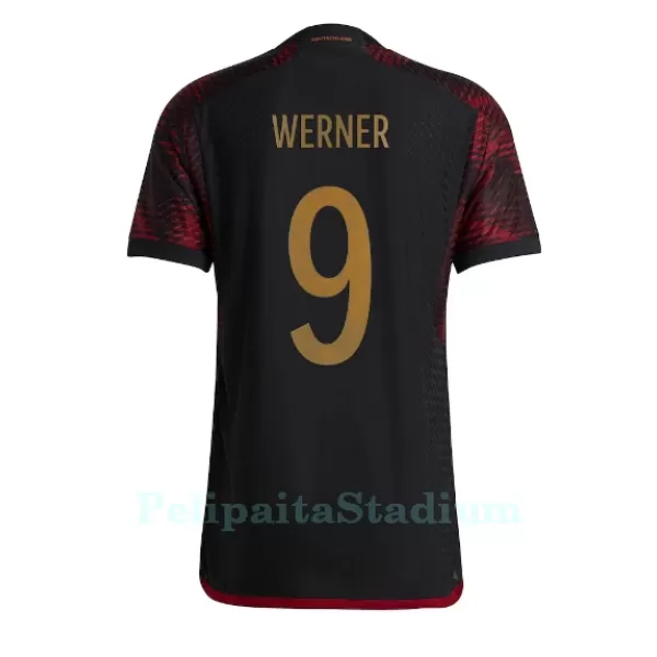 Saksa Timo Werner 9 Pelipaita Miesten Vieras MM-Kisat 2022