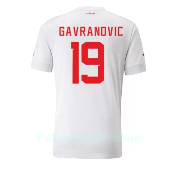 Sveitsi Mario Gavranovic 19 Pelipaita Miesten Vieras MM-Kisat 2022