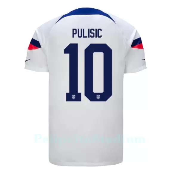 USA Christian Pulisic 10 Pelipaita Miesten Koti MM-Kisat 2022