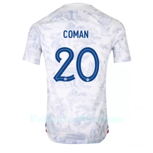 Ranska Kingsley Coman 20 Pelipaita Miesten Vieras MM-Kisat 2022