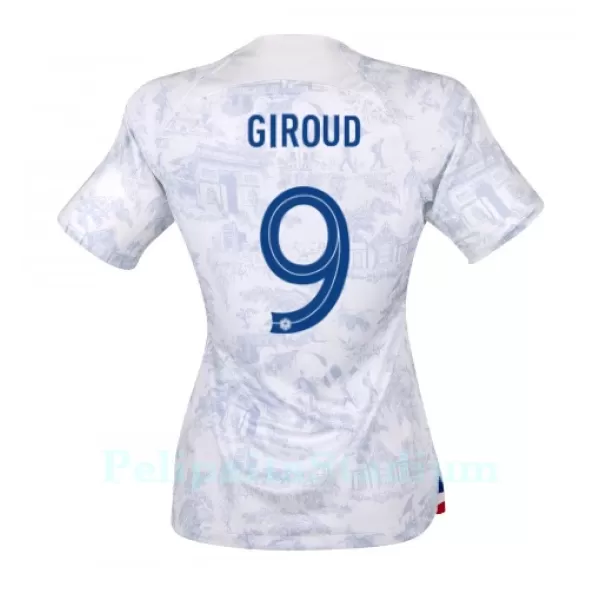 Ranska Olivier Giroud 9 Pelipaita Naisten Vieras MM-Kisat 2022