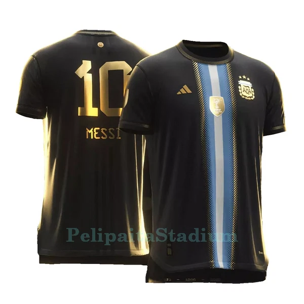 Argentiina MESSI 10 Golden Bisht Edition Pelipaita Miesten