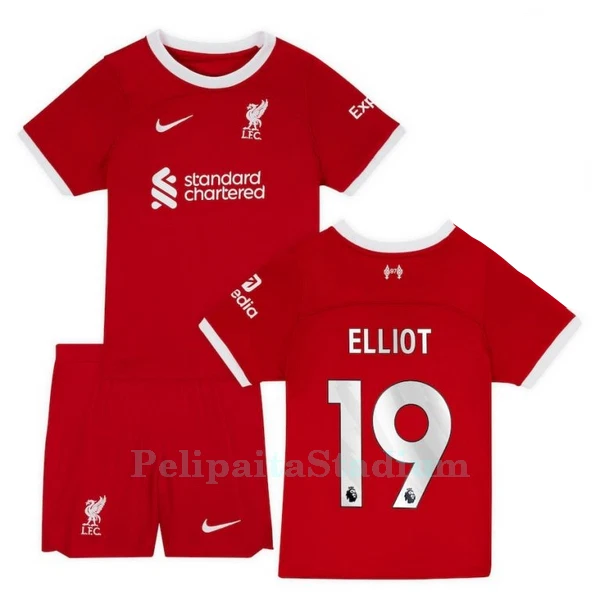 Liverpool Elliot 19 Pelipaita Lasten Koti 2023-2024