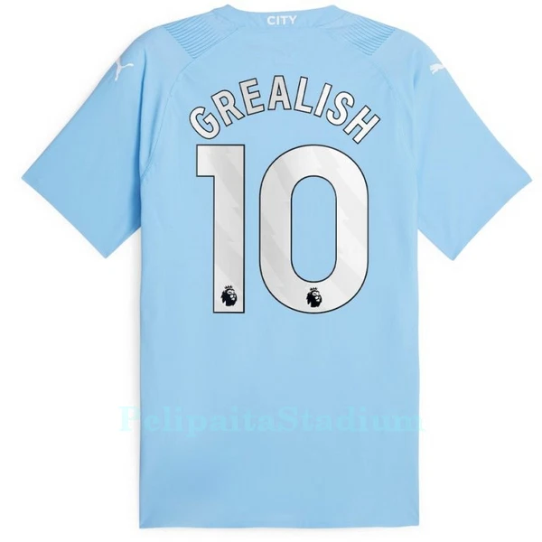 Manchester City Grealish 10 Pelipaita Miesten Koti 2023-2024