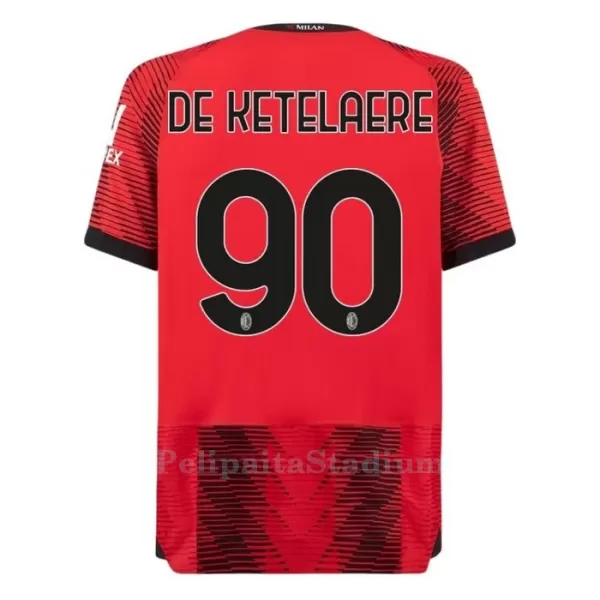 AC Milan De Ketelaere 90 Pelipaita Miesten Koti 2023-2024