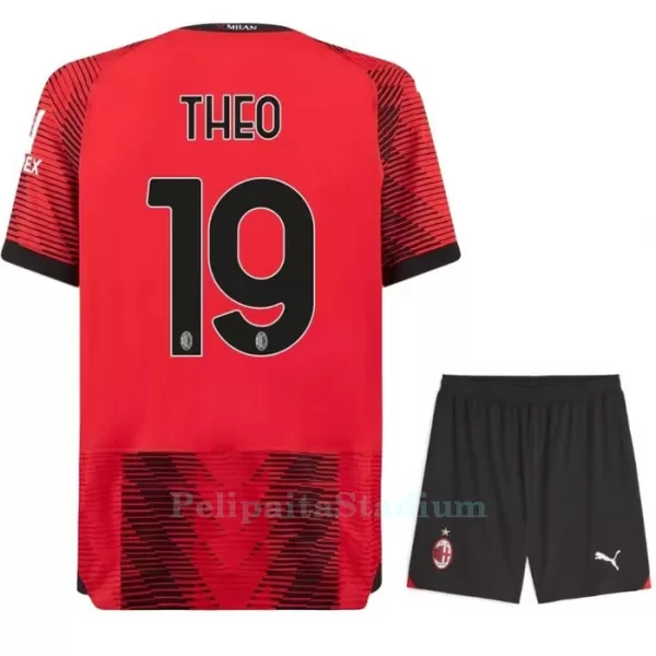 AC Milan Theo 19 Pelipaita Lasten Koti 2023-2024