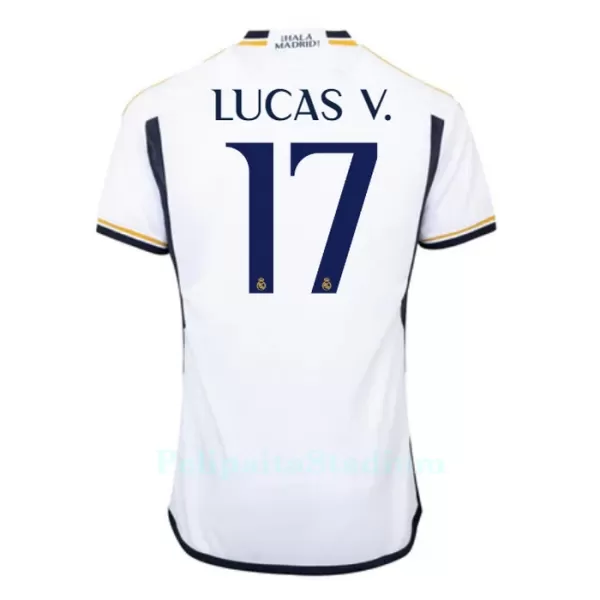 Real Madrid Lucas V. 17 Pelipaita Miesten Koti 2023-2024