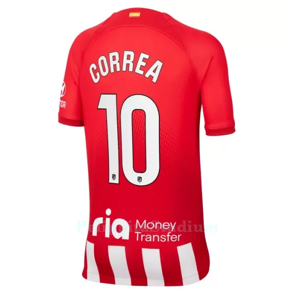 Atlético Madrid Correa 10 Pelipaita Lasten Koti 2023-2024