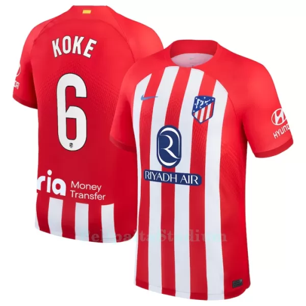 Atlético Madrid Koke 6 Pelipaita Miesten Koti 2023-2024