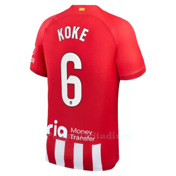 Atlético Madrid Koke 6 Pelipaita Miesten Koti 2023-2024