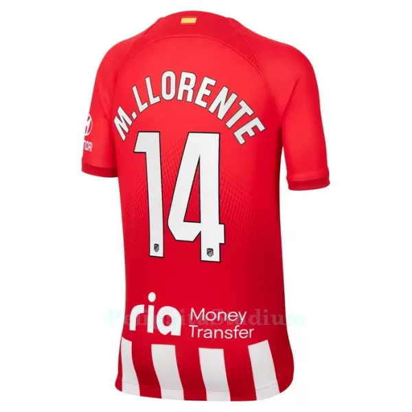 Atlético Madrid M. Llorente 14 Pelipaita Lasten Koti 2023-2024