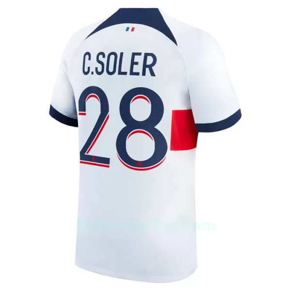 Paris Saint-Germain C. Soler 28 Pelipaita Miesten Vieras 2023-2024