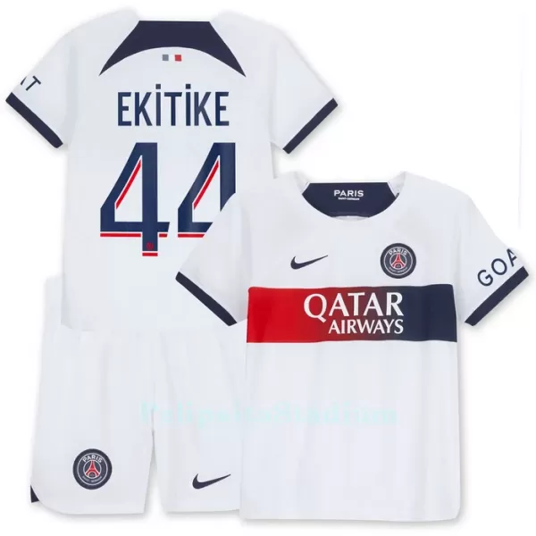 Paris Saint-Germain Ekitike 44 Pelipaita Lasten Vieras 2023-2024