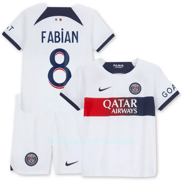 Paris Saint-Germain Fabian 8 Pelipaita Lasten Vieras 2023-2024