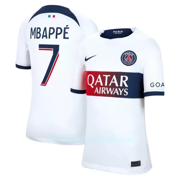 Paris Saint-Germain Mbappé 7 Pelipaita Naisten Vieras 2023-2024