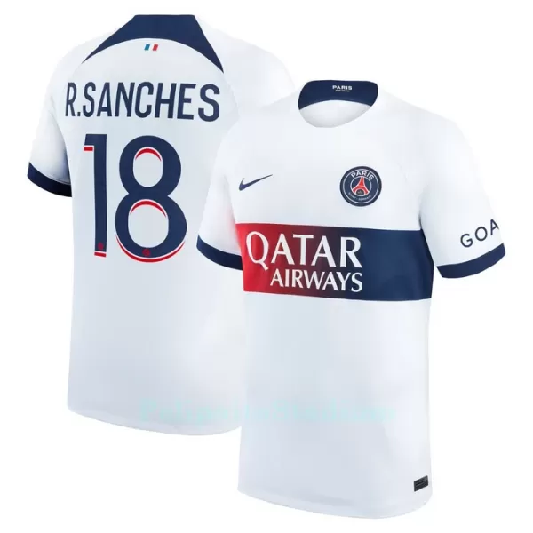 Paris Saint-Germain R.Sanches 18 Pelipaita Miesten Vieras 2023-2024