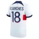 Paris Saint-Germain R.Sanches 18 Pelipaita Miesten Vieras 2023-2024