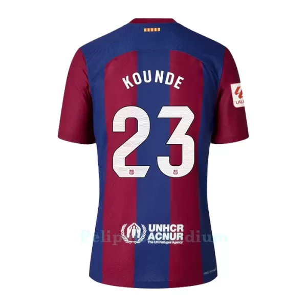 FC Barcelona Kounde 23 Pelipaita Miesten Koti 2023-2024