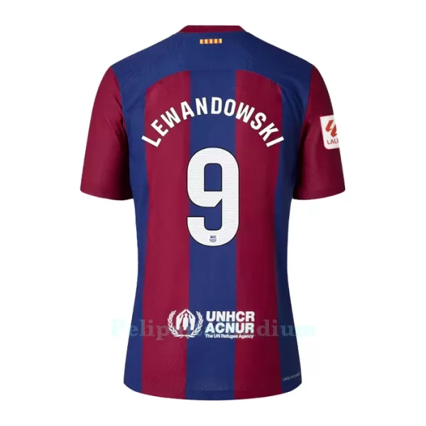 FC Barcelona Lewandowski 9 Pelipaita Miesten Koti 2023-2024