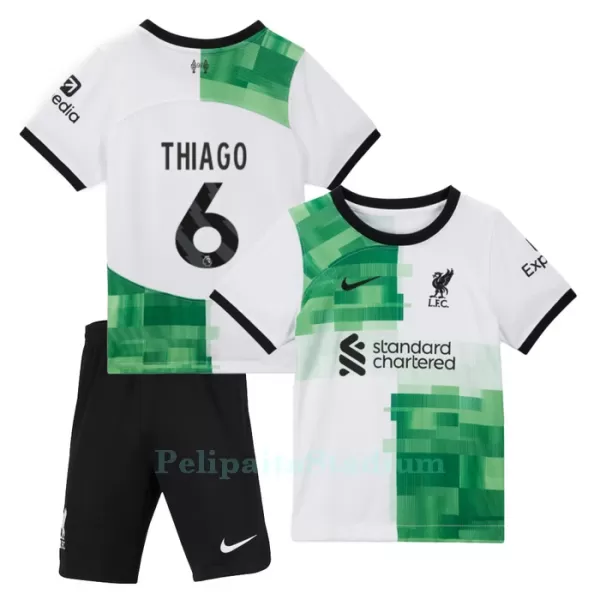 Liverpool Thiago 6 Pelipaita Lasten Vieras 2023-2024