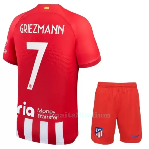 Atlético Madrid Griezmann 7 Pelipaita Lasten Koti 2023-2024