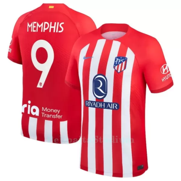 Atlético Madrid Memphis 9 Pelipaita Miesten Koti 2023-2024