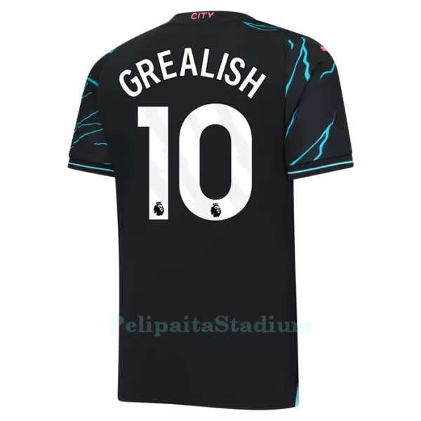 Manchester City Grealish 10 Pelipaita Miesten Kolmas 2023-2024