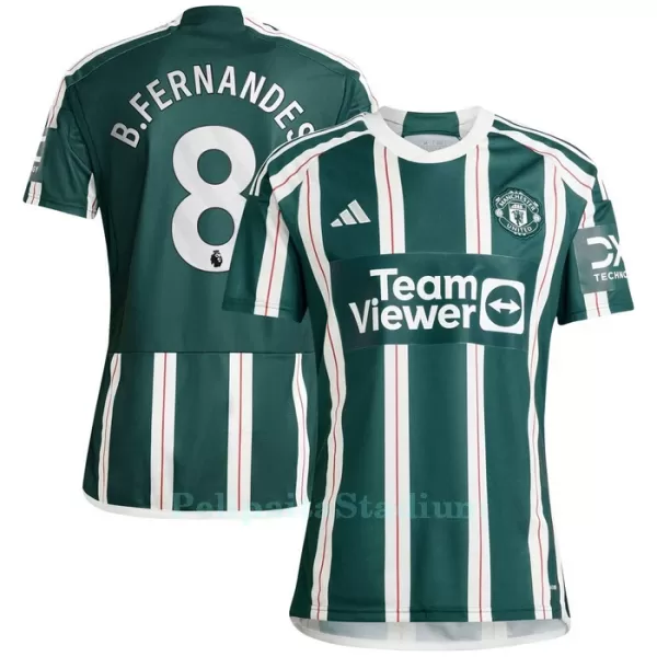 Manchester United Bruno Fernandes 8 Pelipaita Miesten Vieras 2023-2024