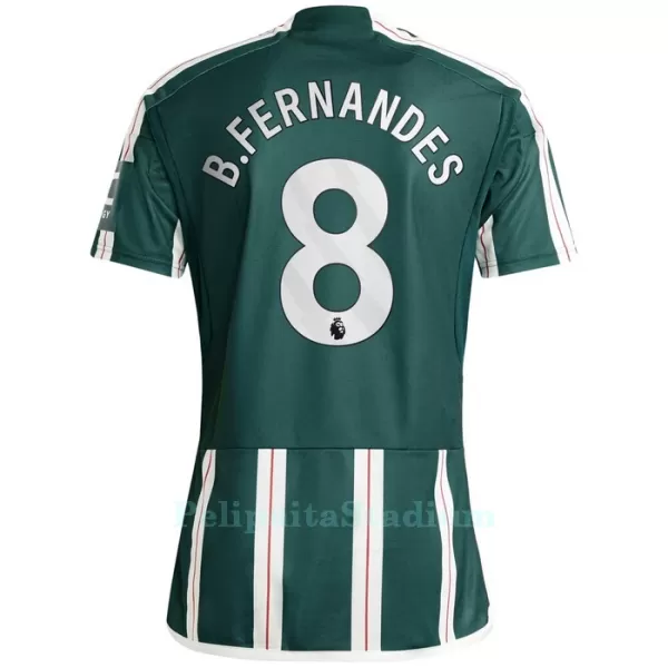 Manchester United Bruno Fernandes 8 Pelipaita Miesten Vieras 2023-2024