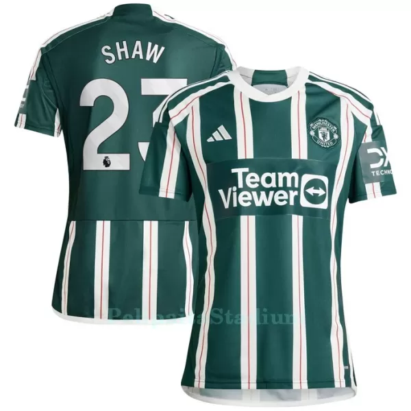 Manchester United Shaw 23 Pelipaita Miesten Vieras 2023-2024