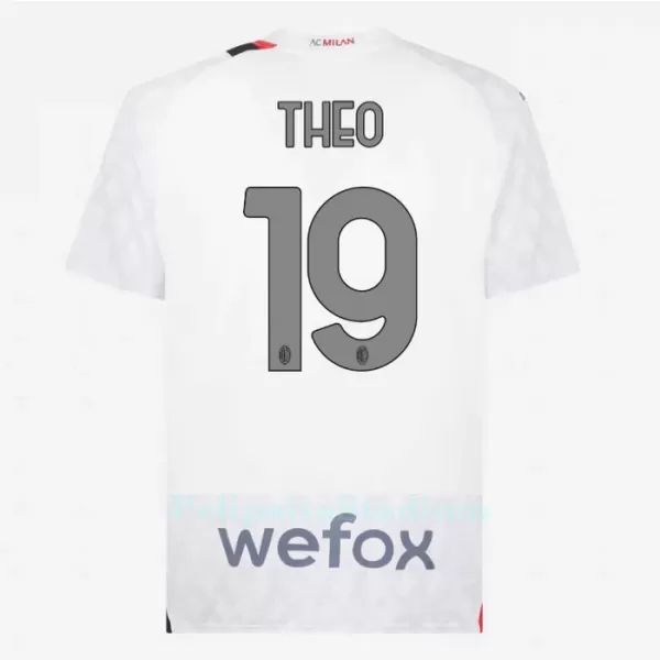 AC Milan Theo 19 Pelipaita Miesten Vieras 2023-2024