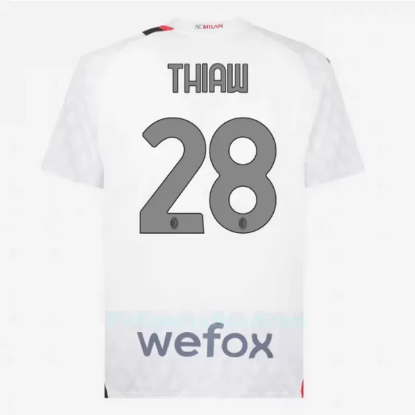 AC Milan Thiaw 28 Pelipaita Miesten Vieras 2023-2024